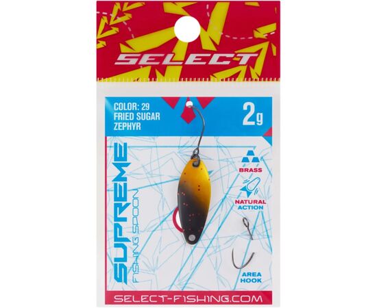 Блесна Select Supreme 2.0g 27mm 29 Fried Sugar Zephyr (1870.80.52), изображение 2