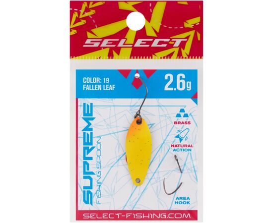 Блесна Select Supreme 2.6g 30mm 19 Fallen Leaf (1870.80.63), изображение 2