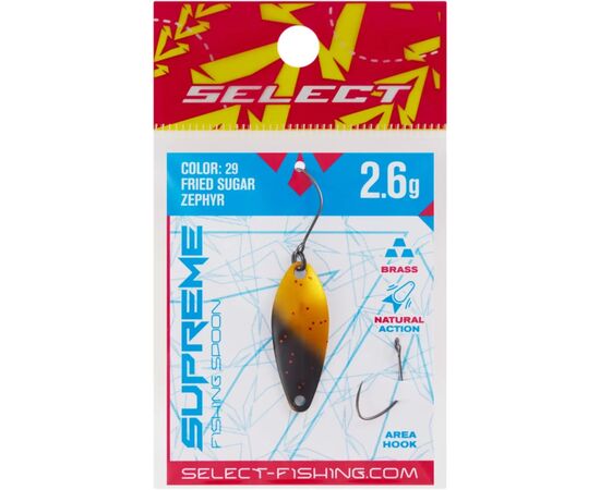 Блесна Select Supreme 2.6g 30mm 29 Fried Sugar Zephyr (1870.80.66), изображение 2