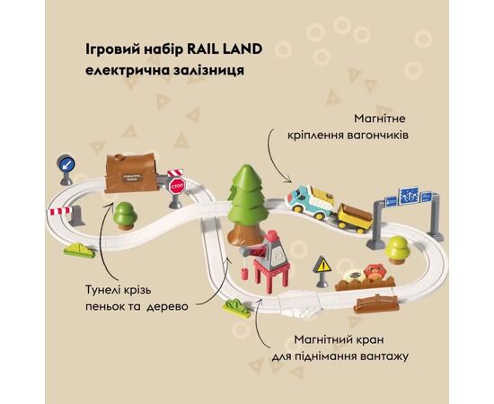 Залізниця Otamanko Rail Land електрична залізна дорога (OTA 004B), зображення 3