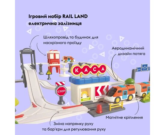 Залізниця Otamanko Rail Land електрична залізна дорога (OTA 001A), зображення 3