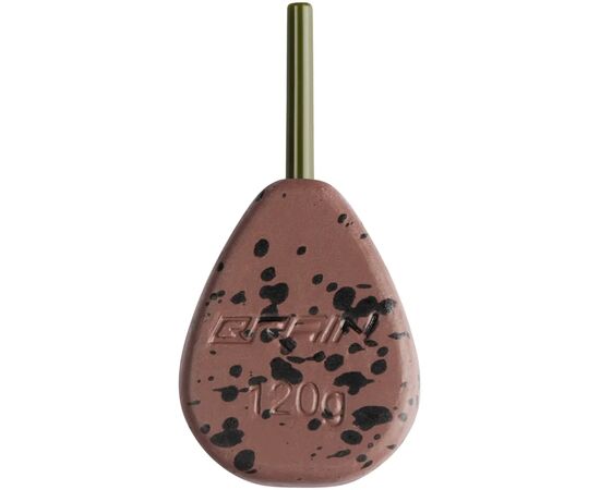 Грузило Brain In-Line Flat Lead 120g 2шт/уп Brown (1858.32.18)
