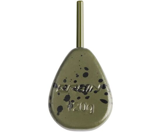 Грузило Brain In-Line Flat Lead 120g 2шт/уп Green (1858.32.08)