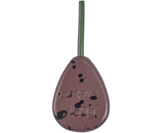 Грузило Brain In-Line Flat Lead 150g 2шт/уп Brown (1858.32.21)