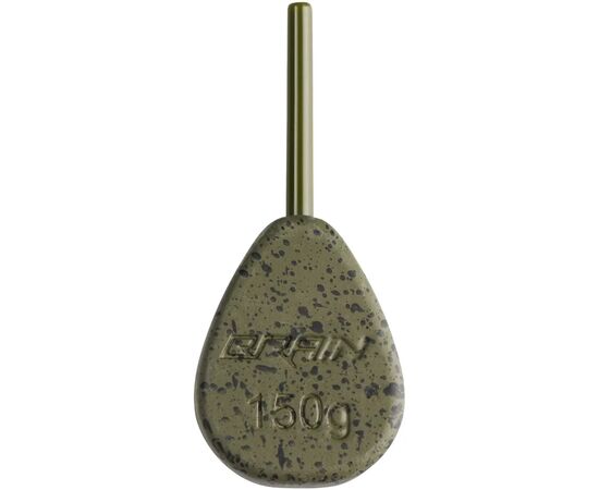 Грузило Brain In-Line Flat Lead 150g 2шт/уп Green (1858.32.11)