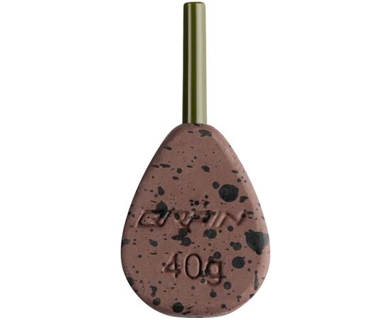 Грузило Brain In-Line Flat Lead 42g 2шт/уп Brown (1858.32.13)