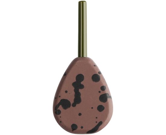 Грузило Brain In-Line Flat Lead 56g 2шт/уп Brown (1858.32.14)