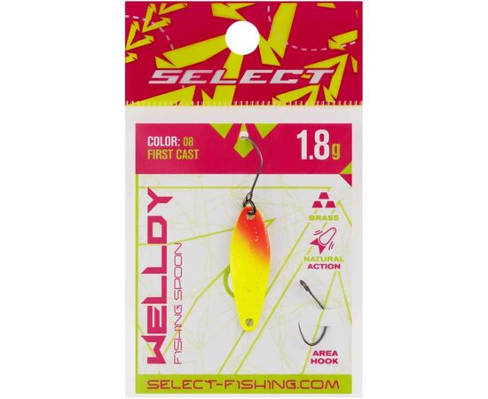 Блесна Select Welldy 1.8g 31mm 08 First Cast (1870.80.86), изображение 2
