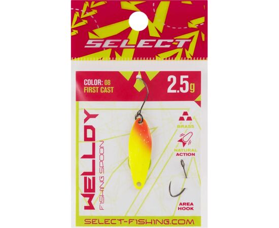 Блешня Select Welldy 2.5g 31mm 08 First Cast (1870.81.05), зображення 2