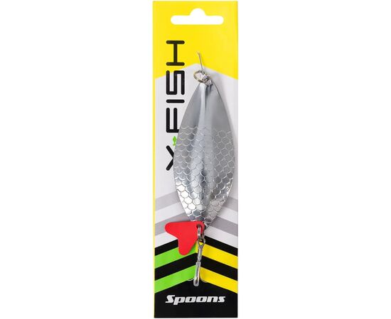 Блесна X-Fish Atomic 22.5g 01 Silver (1917.04.58), изображение 2