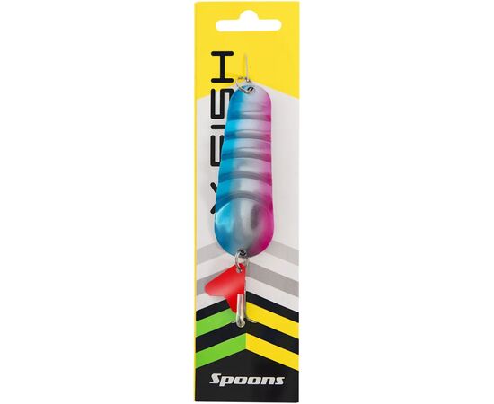 Блесна X-Fish Buffalo 27g 04 Silver pink blue (1917.05.06), изображение 2