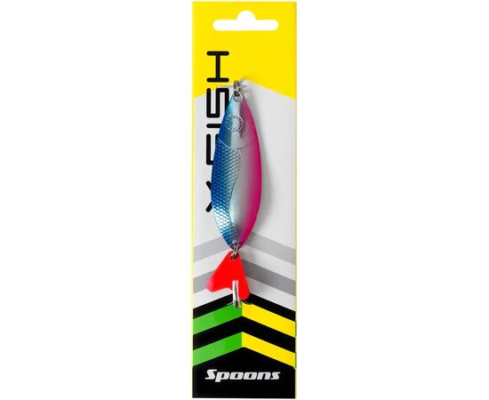 Блесна X-Fish Chaos 14g 04 Silver pink blue (1917.04.56), изображение 2