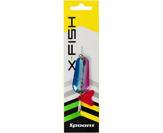 Блешня X-Fish Godzilla 14g 04 Silver pink blue (1917.04.51), зображення 2