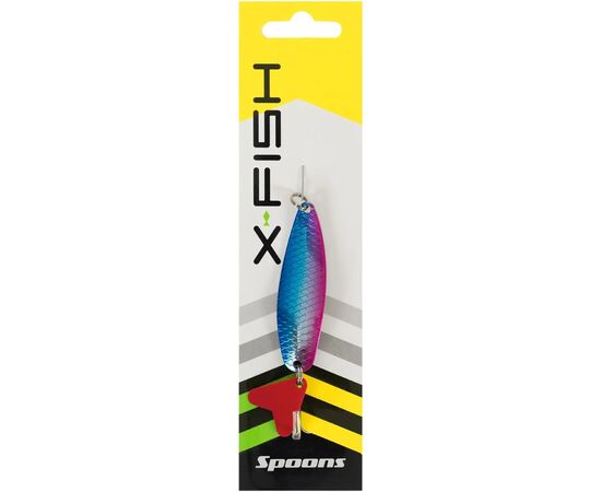 Блесна X-Fish Valhalla 12.7g 04 Silver pink blue (1917.05.11), изображение 2