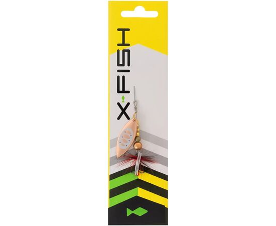 Блесна X-Fish Orbit 4g 1 Copper GD (1917.07.07), изображение 2