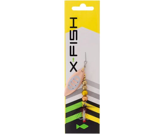 Блешня X-Fish Orbit 10g 3 Copper GD (1917.07.09), зображення 2