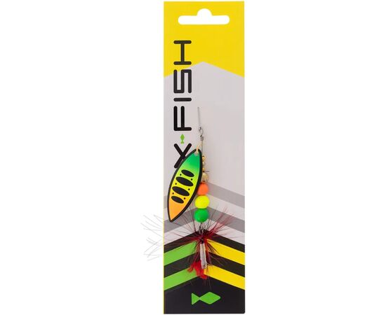 Блешня X-Fish Orbit 10g 3 Fire tiger (1917.07.19), зображення 2