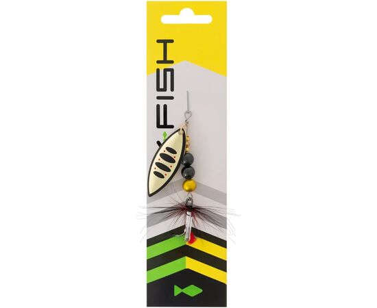 Блесна X-Fish Orbit 10g 3 Nikel gold (1917.07.14), изображение 2