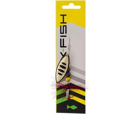 Блесна X-Fish Orbit 11.5g 4 Nikel gold (1917.07.15), изображение 2