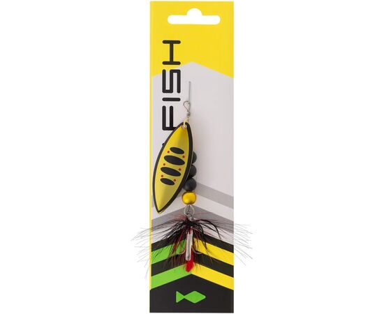 Блесна X-Fish Orbit 14g 5 Nikel gold (1917.07.16), изображение 2