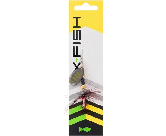 Блесна X-Fish Sirius 4.5g 2 Nikel GRD (1917.06.58), изображение 2