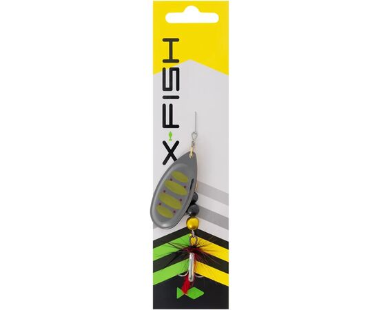 Блесна X-Fish Sirius 13g 5 Nikel GRD (1917.06.61), изображение 2