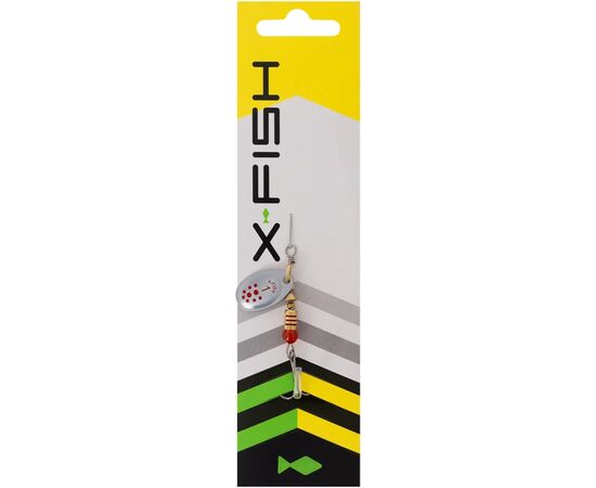 Блешня X-Fish Spike 2.5g 1 Silver RD (1917.06.17), зображення 2