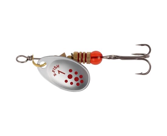 Блешня X-Fish Spike 2.5g 1 Silver RD (1917.06.17)