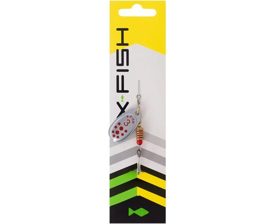 Блешня X-Fish Spike 5.5g 3 Silver RD (1917.06.19), зображення 2