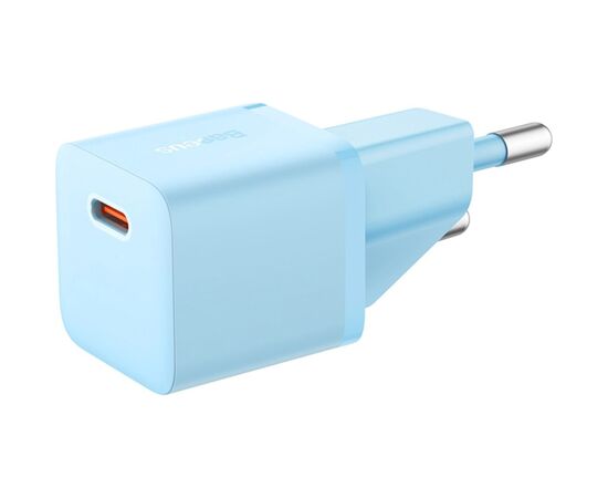 Зарядное устройство Baseus USB-C PD20W GaN blue (CCGN050103), изображение 2