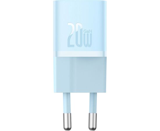 Зарядное устройство Baseus USB-C PD20W GaN blue (CCGN050103), изображение 3