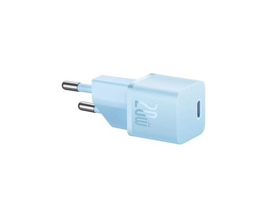 Зарядное устройство Baseus USB-C PD20W GaN blue (CCGN050103), изображение 4