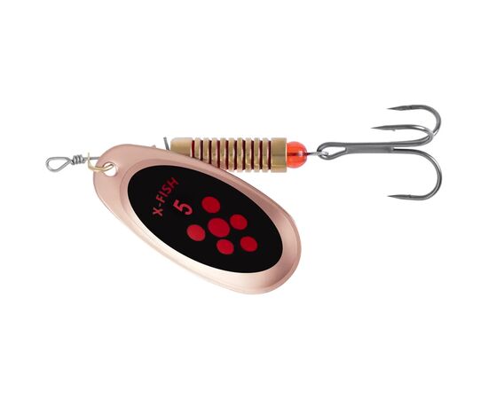 Блесна X-Fish Spike 14.5g 5 Copper black orange (1917.06.41)