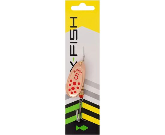 Блесна X-Fish Spike 14.5g 5 Copper RD (1917.06.31), изображение 2