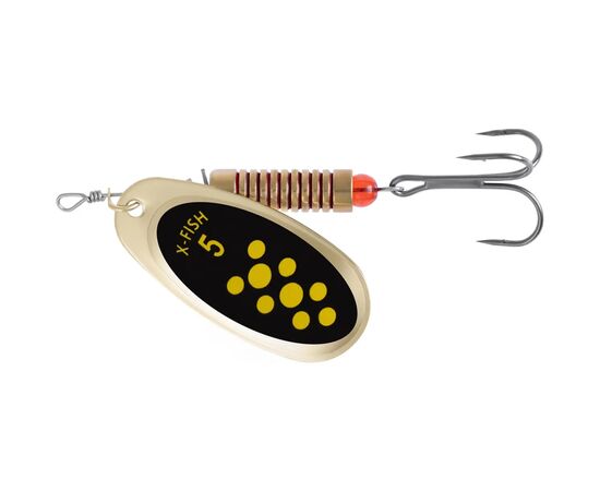 Блесна X-Fish Spike 14.5g 5 Gold black lime (1917.06.36)