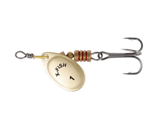 Блесна X-Fish Stark 2.5g 1 Gold (1917.05.74)