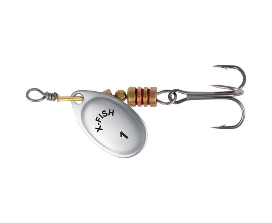 Блесна X-Fish Stark 2.5g 1 Silver (1917.05.69)