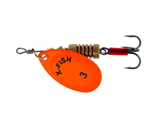 Блесна X-Fish Stark 6.5g 3 Nikel UV orange (1917.07.34)