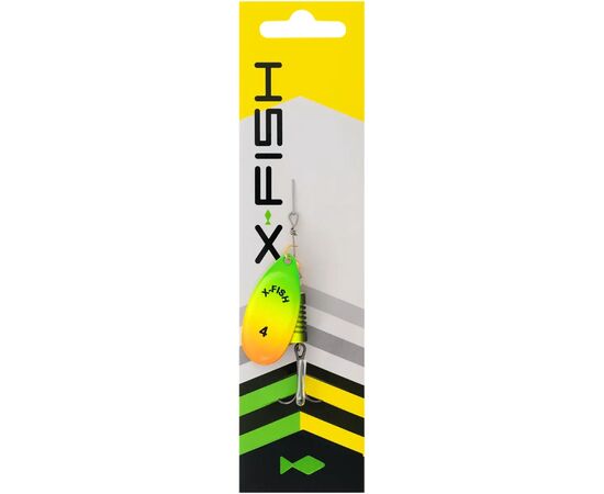 Блесна X-Fish Stark 9.5g 4 Fire tiger (1917.05.87), изображение 2