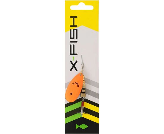 Блесна X-Fish Stark 9.5g 4 Nikel UV orange (1917.07.35), изображение 2