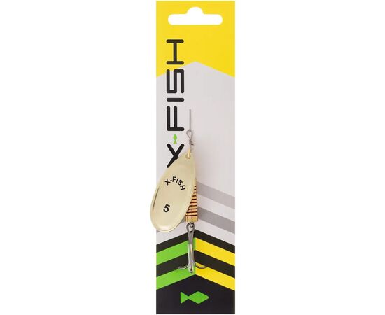 Блешня X-Fish Stark 14g 5 Gold (1917.05.78), зображення 2