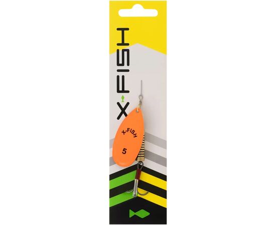 Блесна X-Fish Stark 14g 5 Nikel UV orange (1917.07.36), изображение 2