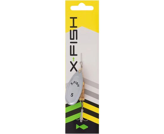 Блешня X-Fish Stark 14g 5 Silver (1917.05.73), зображення 2