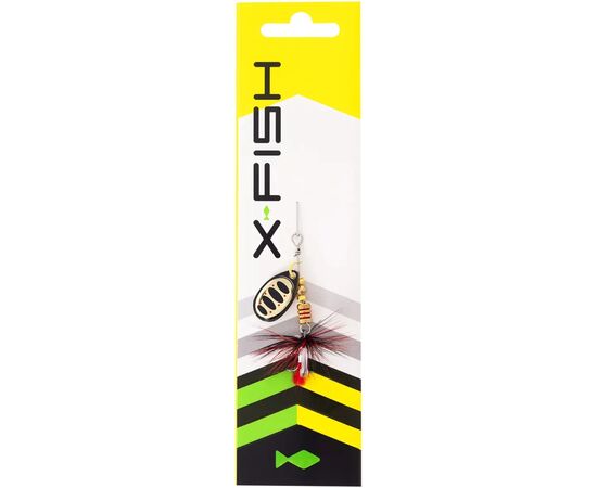 Блесна X-Fish Termite 2.5g 1 Nikel gold (1917.06.87), изображение 2