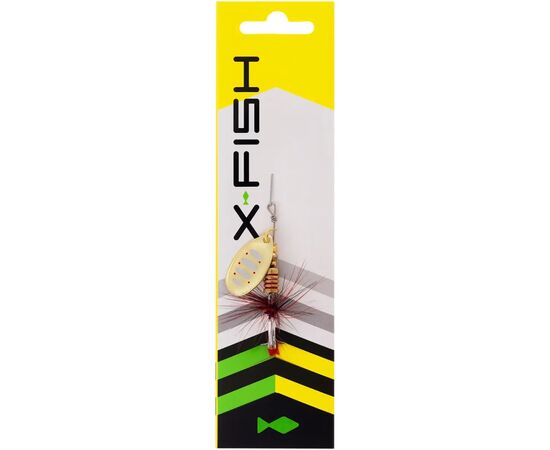 Блесна X-Fish Termite 4.5g 2 Gold SRD (1917.06.73), изображение 2