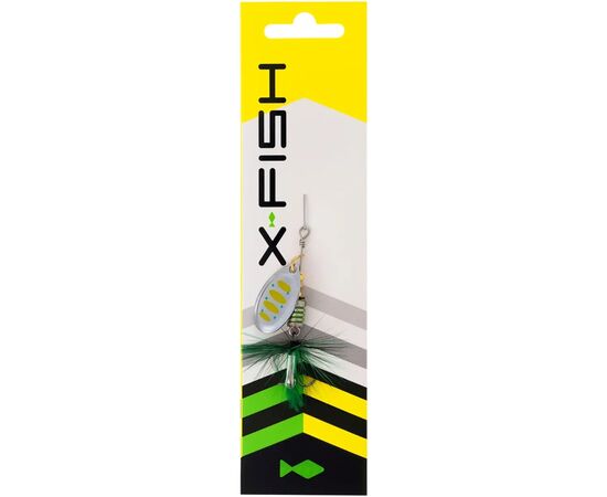 Блешня X-Fish Termite 4.5g 2 Silver GGD (1917.06.83), зображення 2