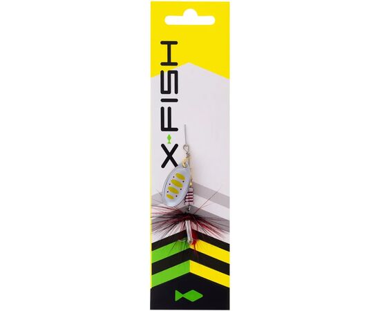 Блесна X-Fish Termite 4.5g 2 Silver GRD (1917.06.68), изображение 2