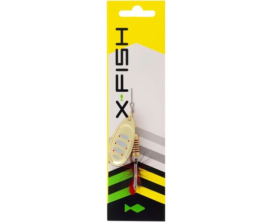 Блешня X-Fish Termite 9.5g 4 Gold SRD (1917.06.75), зображення 2