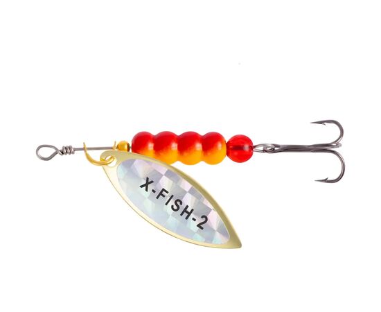 Блешня X-Fish Trophy 9g 2 Gold rainbow (1917.06.10)