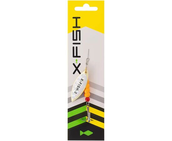 Блесна X-Fish Trophy 11g 3 Gold rainbow (1917.06.11), изображение 2